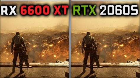 rx 6600 vs 2060